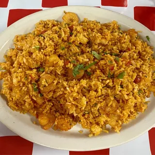 Arroz con Camarones