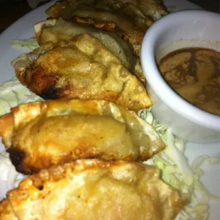 a plate of fried food