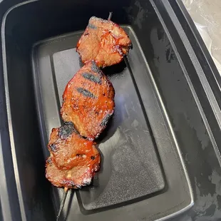 Pork skewer