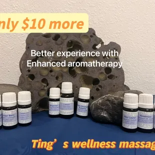 Only $10 more for relax/stress reduce/muscle tonic