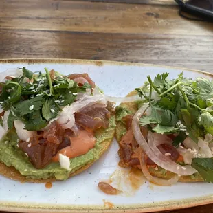 Tuna Tostadas