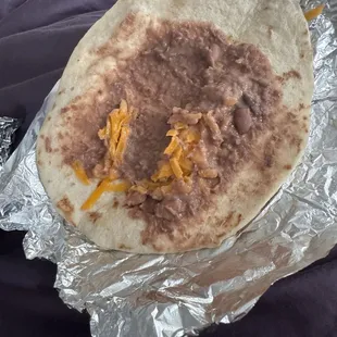Bean n cheese