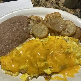 Ham &amp; Cheese Omelette