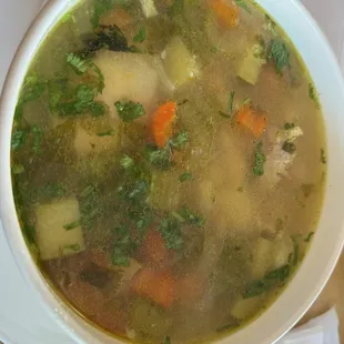 Caldo de pollo