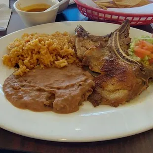 Porkchop lunch special
