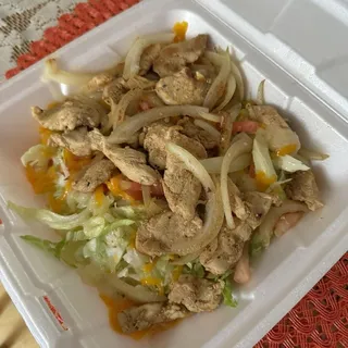 Chicken Fajita Salad