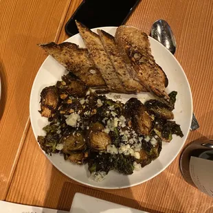 Brussel sprout appetizer