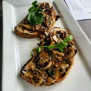 Mushroom Bruschetta