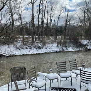 View from the bay window!