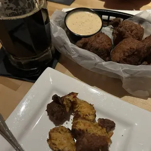 Lobster fritters - so tasty!