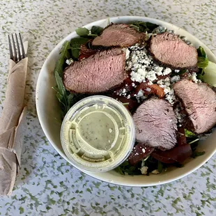 Tri tip steak salad