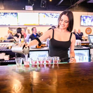 Speciality drinks, cocktails and shots