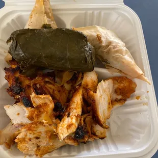Make Own Chicken Plate with Side House Salad