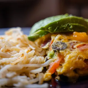 a plate of food