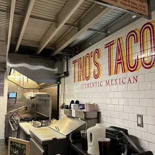 a restaurant kitchen