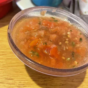 a bowl of soup