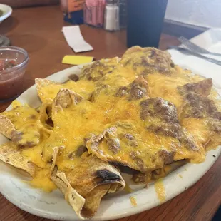 Beach and cheese nachos - appetizer