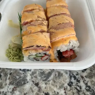 Red Dragon Roll (carryout)