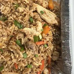 21. Fried Rice Mushroom