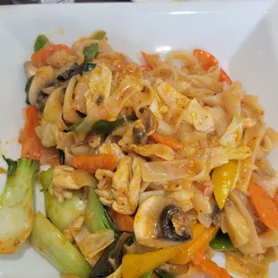 Drunken noodles