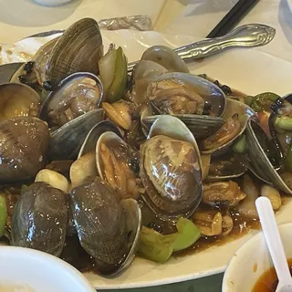 Clams in Black Bean Sauce