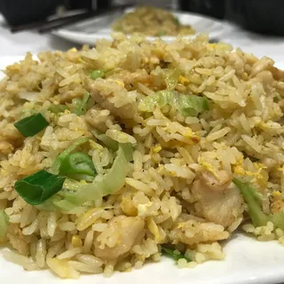 Salted Fish and Chicken Fried Rice