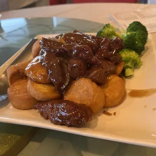 Fillet of Beef with Japanese Egg Tofu