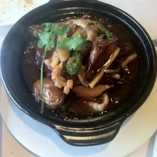 Eggplant in Garlic Sauce with Minced Pork
