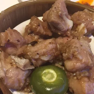 Pork Ribs in Black Bean Sause