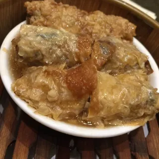 Steamed Bean Curd Skin Roll
