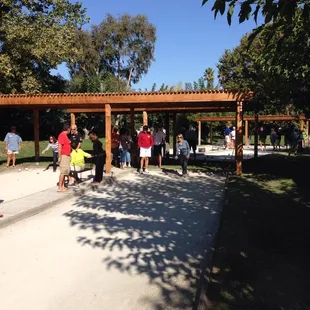 Bocce court