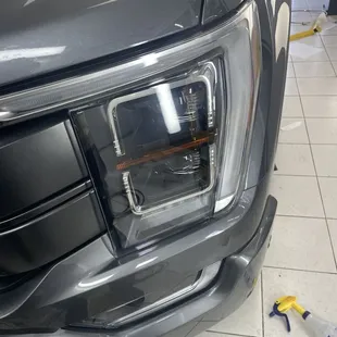 El truck with the Lens Cover Wrap...!