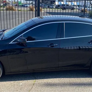 5% ceramic back three, and 20% on the fronts with 20% front strip