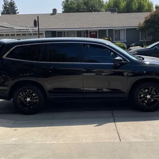 Finished tint job (Went darker)