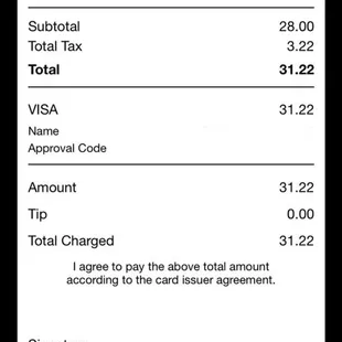 They said it was $14 for two.