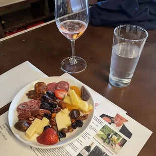 Wine + charcuterie