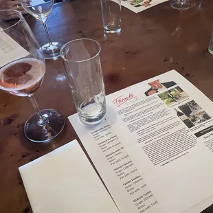 Wine tasting
