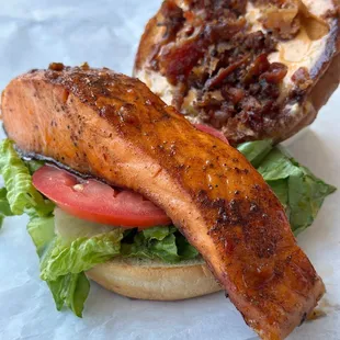 Salmon Burger