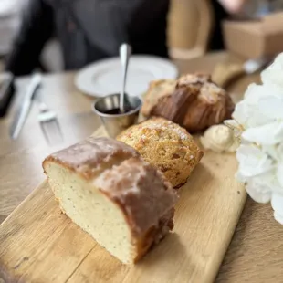 Morning Cheese and Bread Board