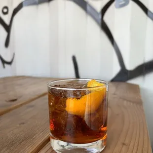 Fancy and Improved Whiskey Cocktail