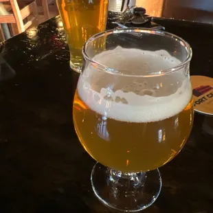 oysters and mussels, drink