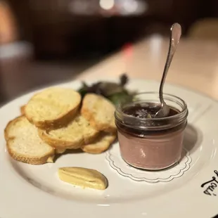 Chicken liver mousse