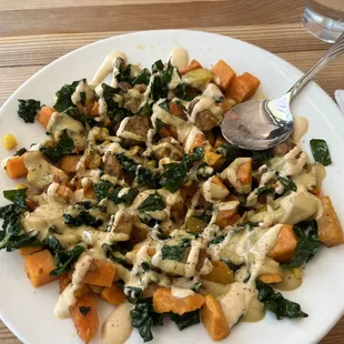 Sweet potato hash