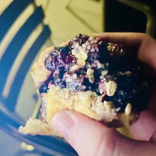 Tiny Blueberry Pie - melts in your mouth type situation