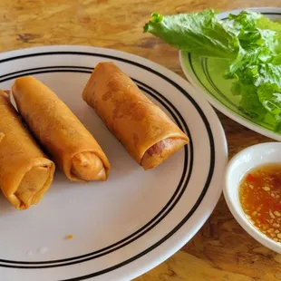 Minced Pork Eggrolls