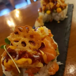 sushi and sashimi, food