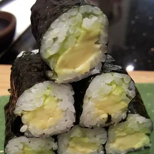Avocado Maki (Kid's Favorite Sushi)