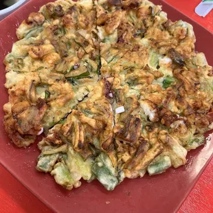 Seafood pajeon