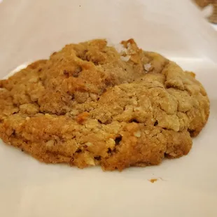 Oatmeal peanut butter brigadeiro cookie
