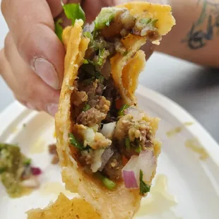 Steak taco